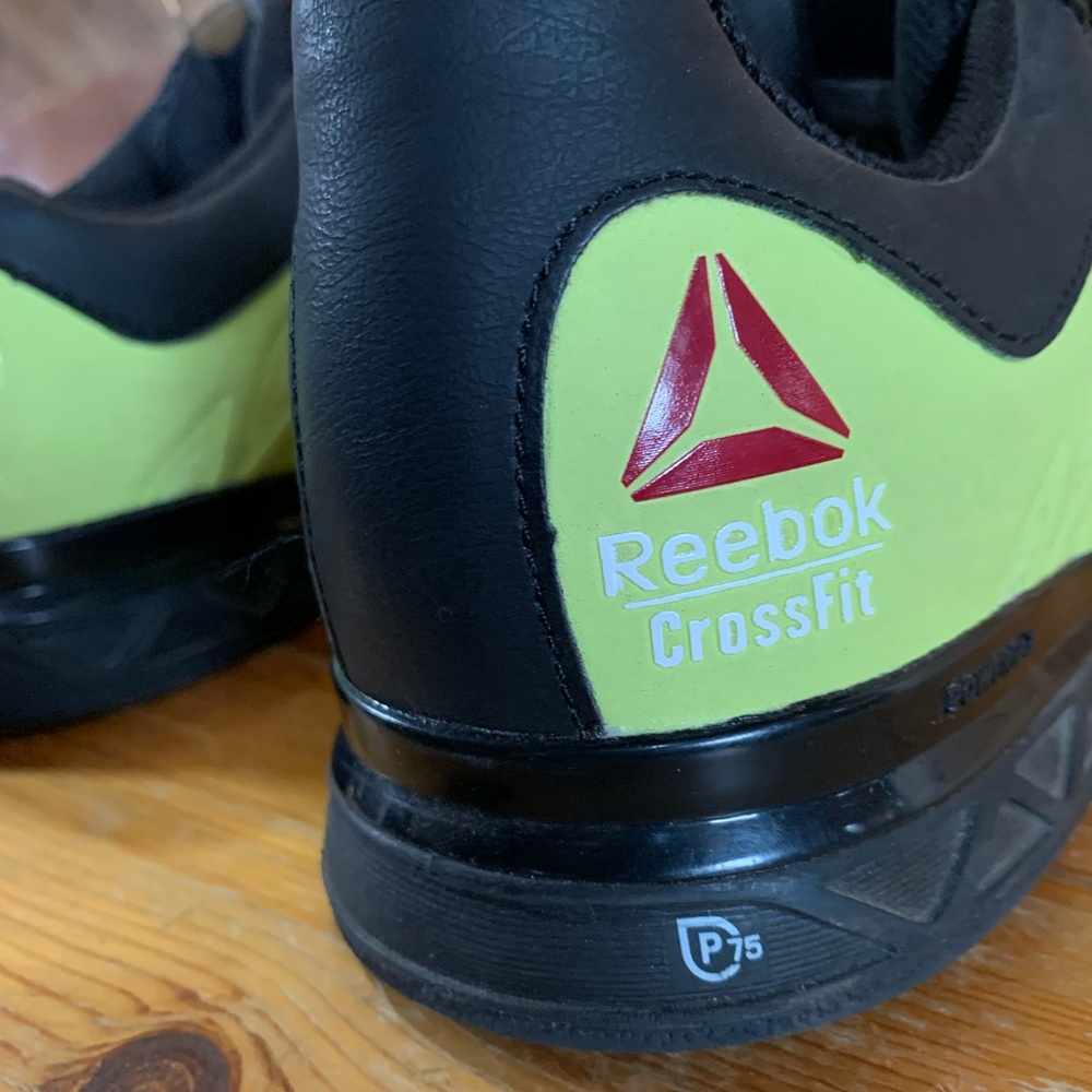 Reebok Women's Neon Green and Black CrossFit Training Shoes